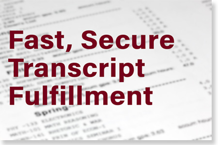 Need your transcript fast? 