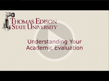 Understanding Your Academic Evaluation - Watch the Video!