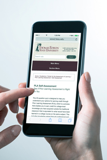 Take the PLA Self-AssessmentPrograms at the School